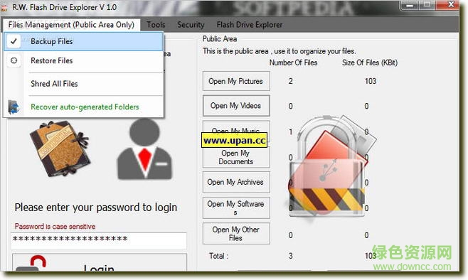 u���ļ����ݻָ�����(R.W. Flash Drive Explorer)����